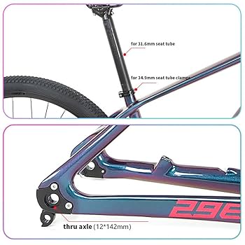カーボン マウンテンバイク フレーム 29er Amazon.co.jp: カーボン MTBフレーム 27.5er 29er 変色